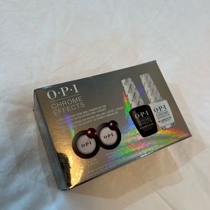 OPI Chrome Effects Powder & Top Coat Set